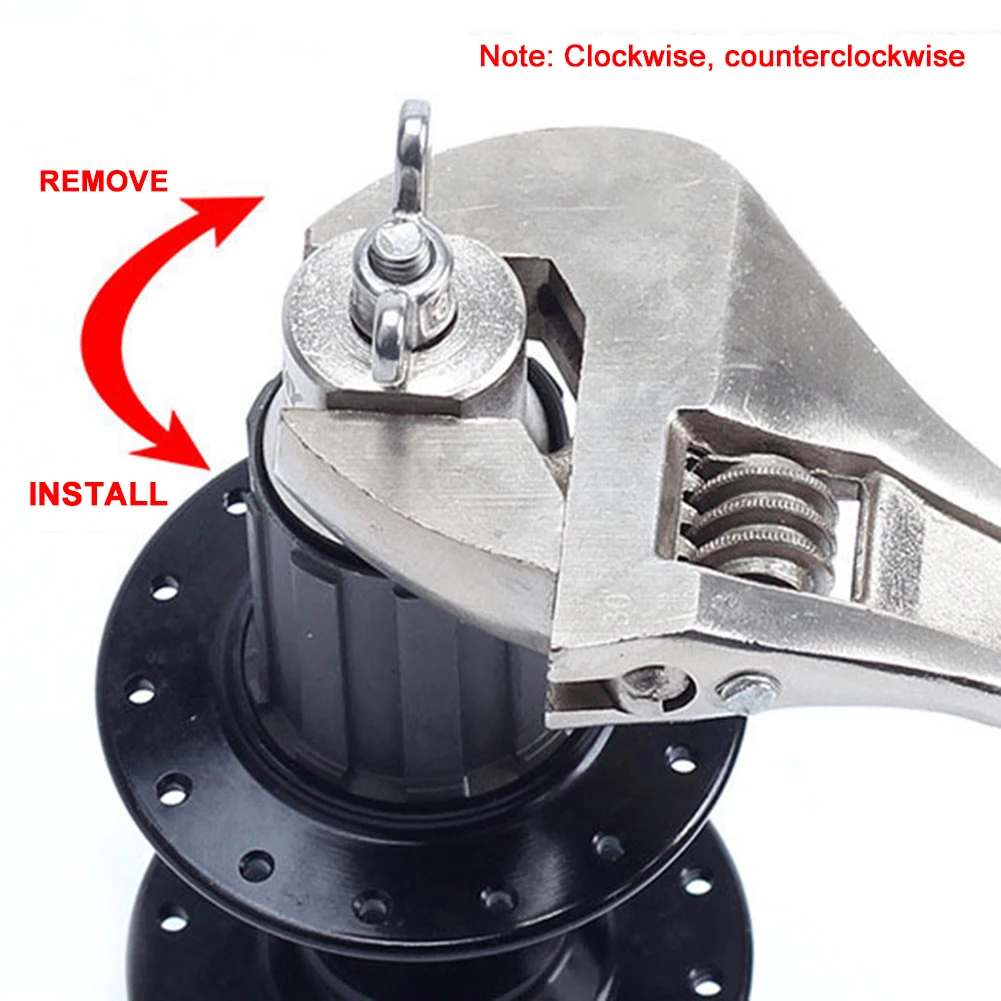 

Stainless Steel Mountain Road Bicycle Hub Removal Tool Remover Universal Slotted Socket Wrench Quick Disassemble Repair Tools