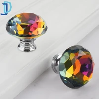 colors diamond shape knobs for cabinet door knobs drawer wardrobe pull furniture handle