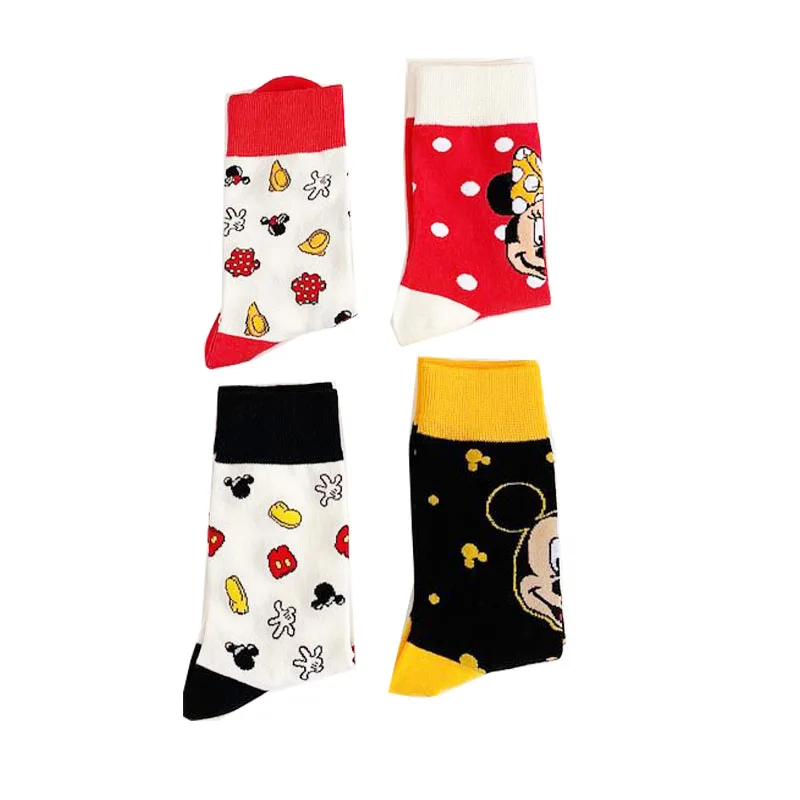 

Disney Anime Socks Mickey Minnie Mouse Cartoon Novelty Socks Crew
