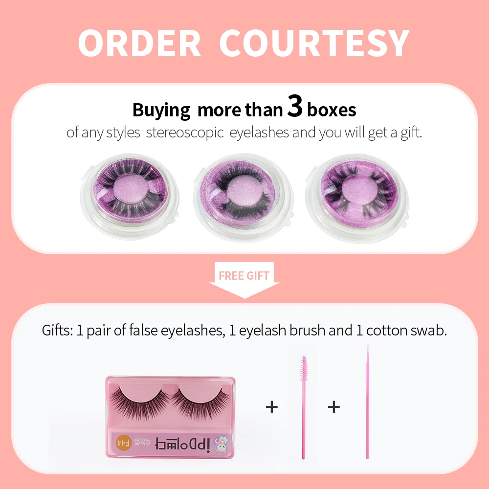 

WOMELL High Qulity natural 3D Mink eyelashes lashes makeup kit real Lashes extension eyelashes maquiagem