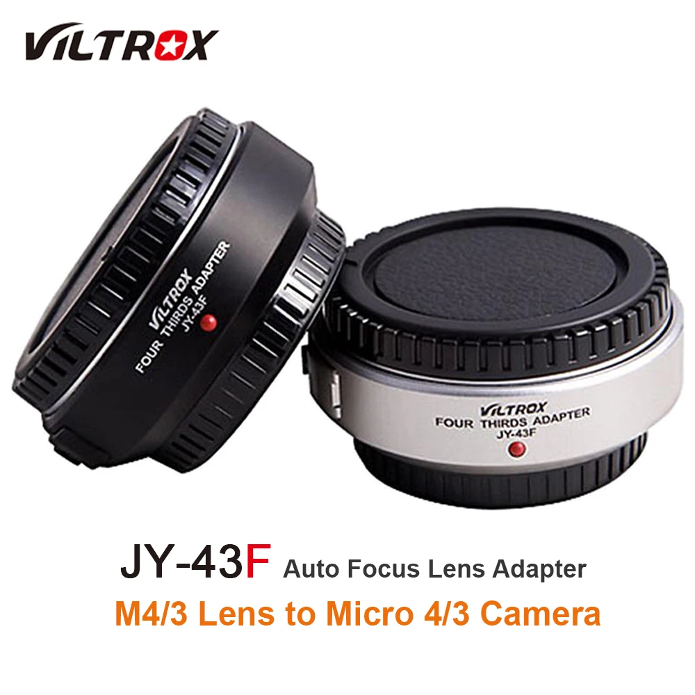 Viltrox M4/3 объектив для микро 4/3 адаптер камеры с автофокусом кольцевое крепление