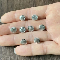 180pcs three dimensional shell perforated bead connector for jewelry making diy bracelet necklace accessories material