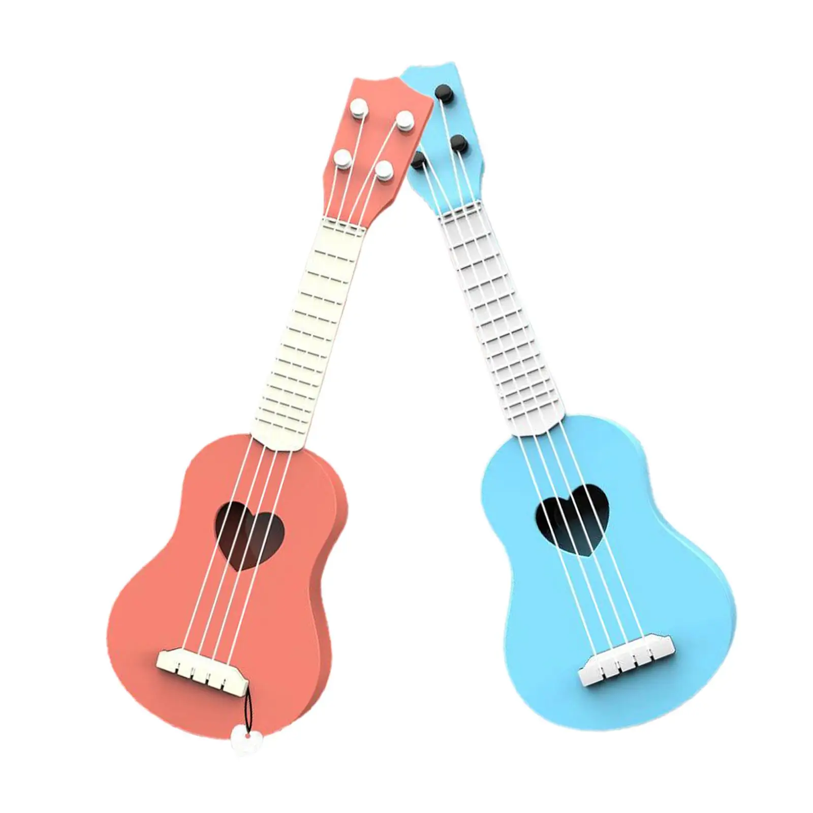

Kids Musical 4-String Guitar Ukulele Hawaii Guitar Early Educational Training Developmental Kids Party Concert Instruments Toy