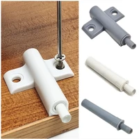 60PCS Damper Buffers Kitchen Cabinet Door Stop Drawer Gray White Soft upboard Quiet Drawer Close Furniture Hardware With Screws