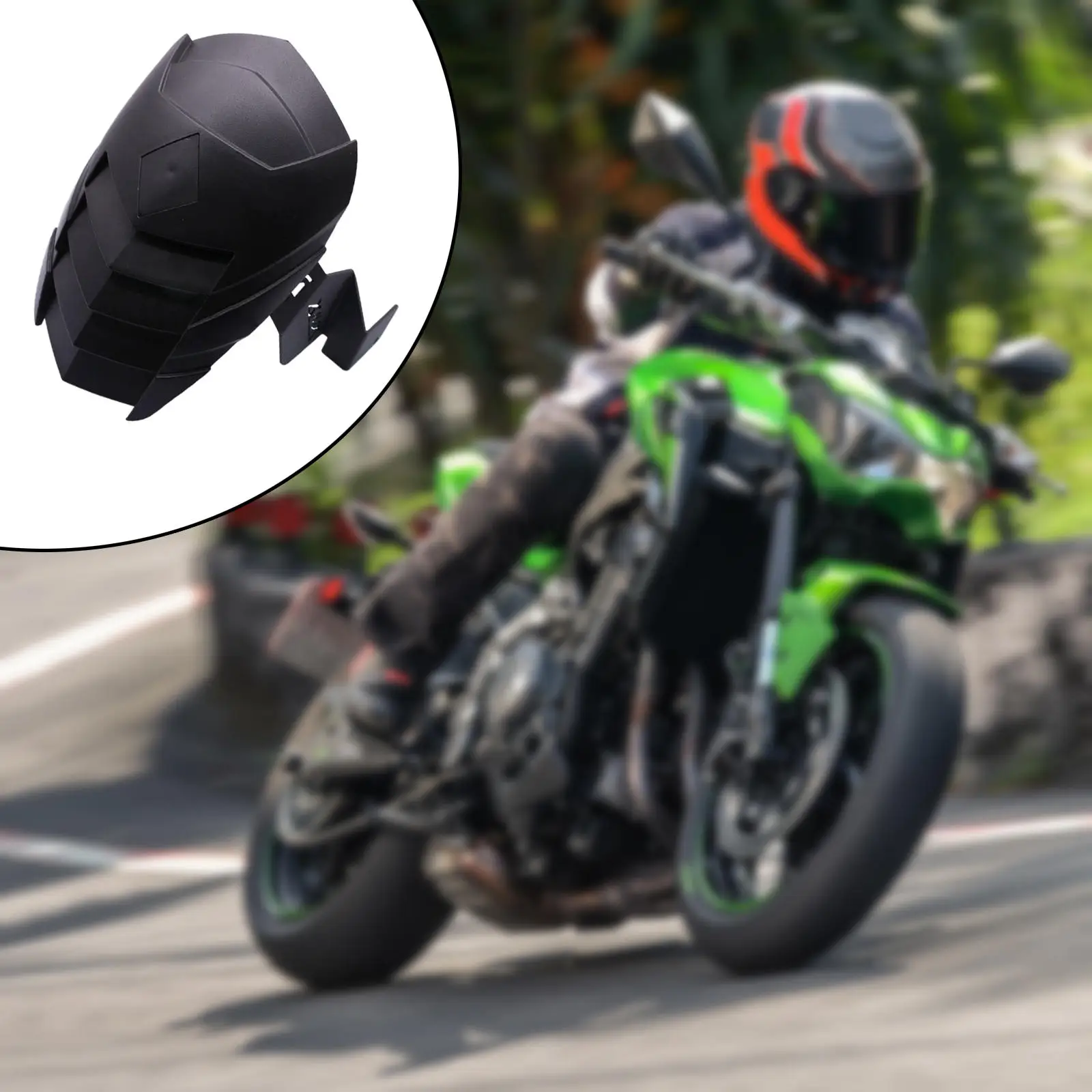 

Rear Wheel Fenders Motorbikes Supplies Iron Moulding Dust Guard Splash Mud Guard Accessories for Yamaha Xmax400 2019-2021