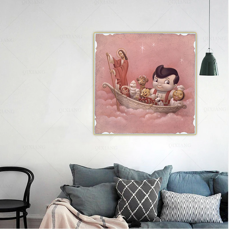 Mark Ryden 》 мертвый персонаж сюрреалистичная Картина на холсте масляная живопись