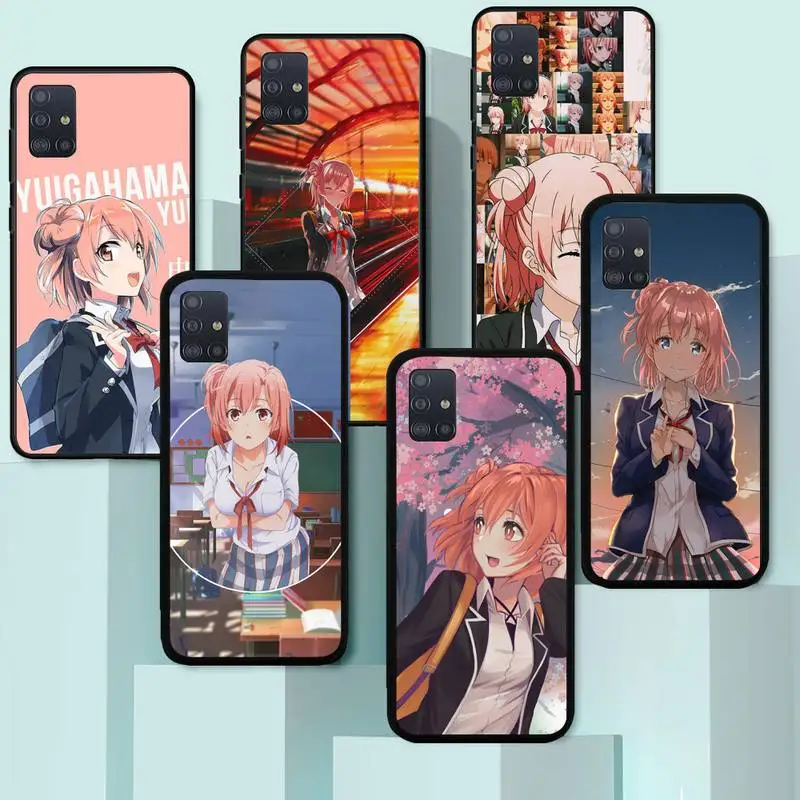 

Yuigahama Yui Phone Case For Xiaomi Mi11 Mi10 Mi9 Mi8 Mi6 5x 6x Note10 3 2 Pro MAX Plus 10t Lite Fundas Cover