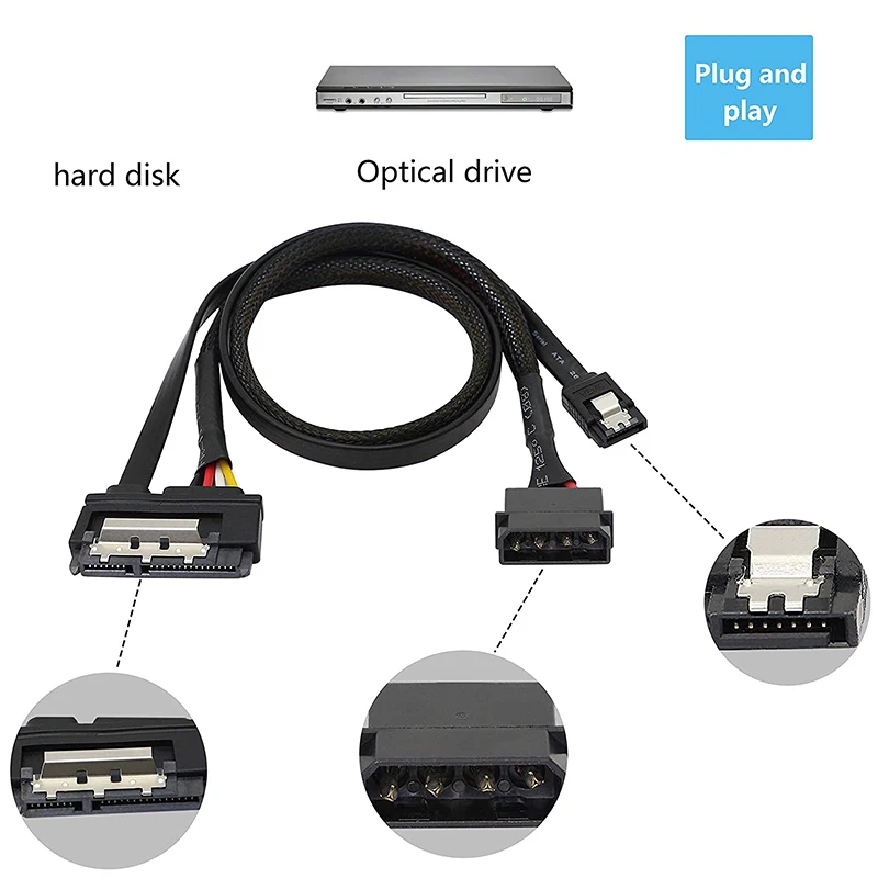 Рисунок 3 - кабель для передачи данных SATA 6G