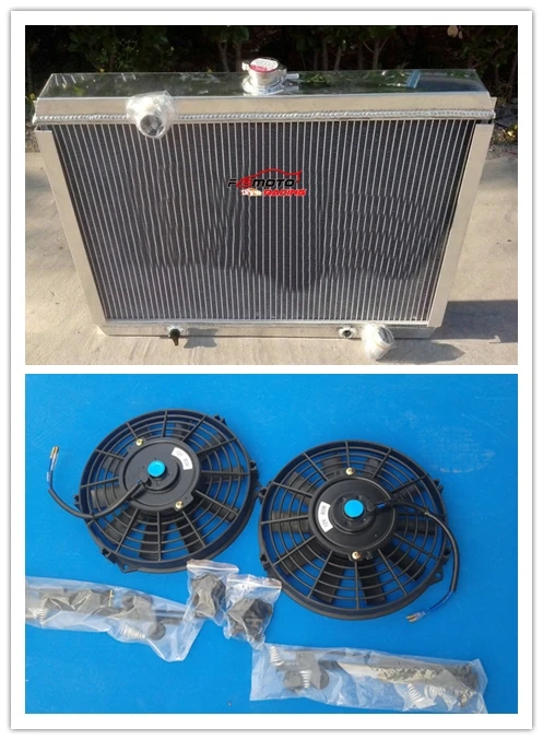 

Полностью алюминиевый радиатор + вентилятор охлаждения для Mitsubishi Starion MT