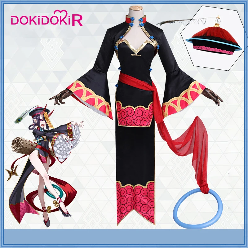 DokiDoki-R игра Fate Косплей Shuten Douji китайский Зомби костюм Fate/Grand Order Косплей Костюм Женский Хэллоуин