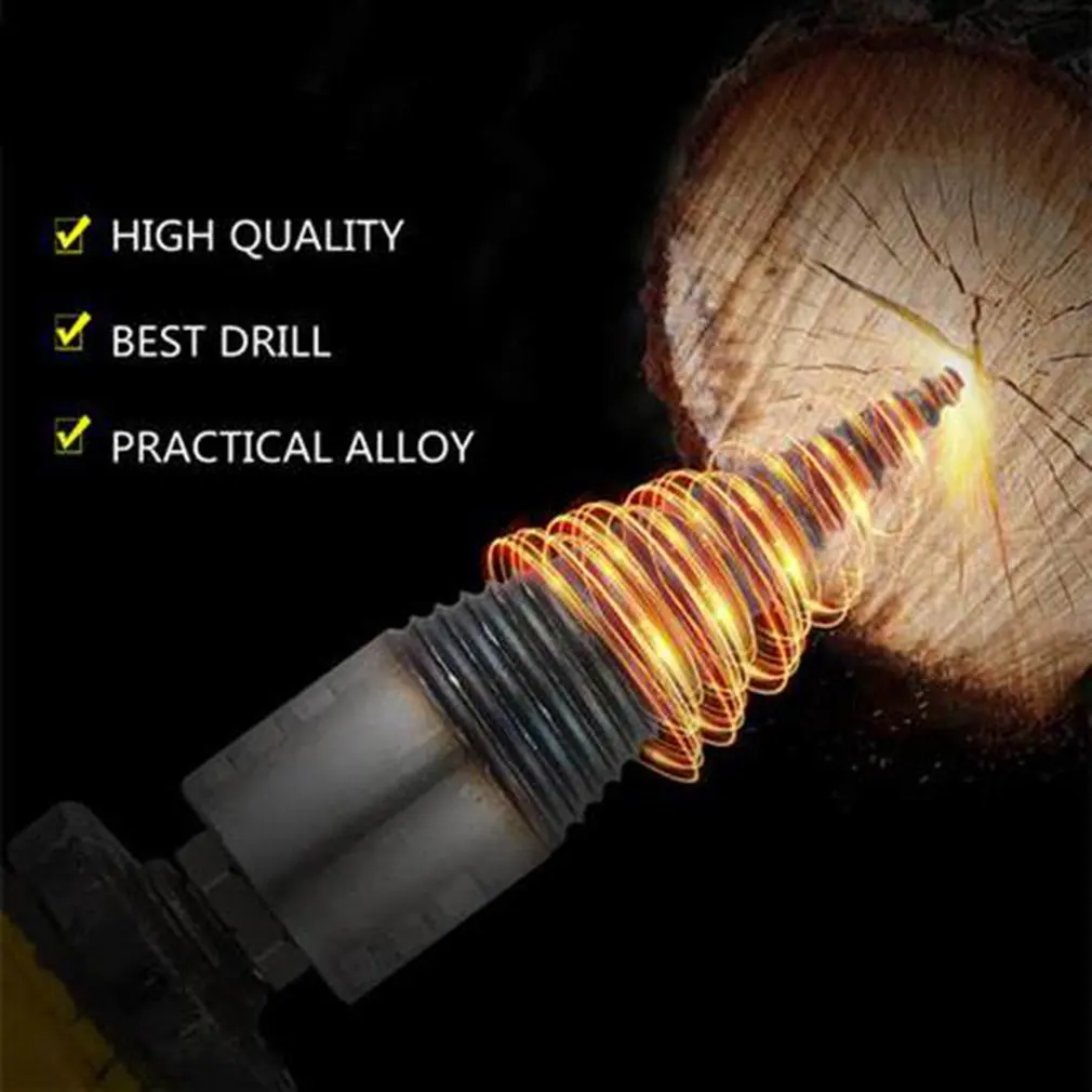 Weichai drill bit Chop wood Splitting tool cone Log Splitters Wood breaking machine breaker Firewood chopper |
