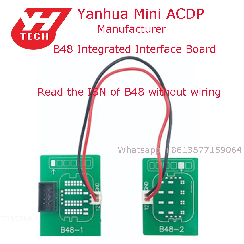Встроенная интерфейсная плата B48 Yanhua ACDP считывает ин через OBD или на скамейке |
