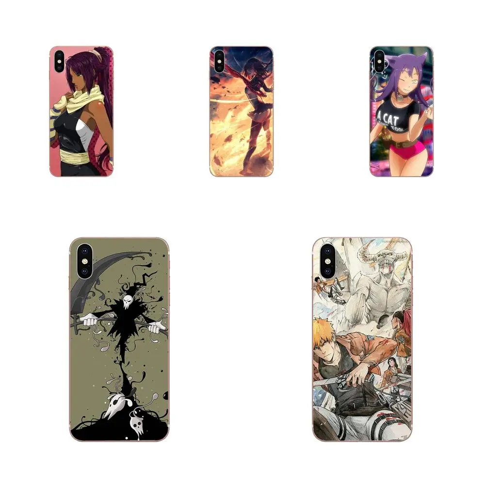 Аниме отбеливатель с желтыми глазами Shihouin Yoruichi для Sony Xperia Z Z1 Z2 Z3 Z4 Z5 compact Mini M2 M4 M5 T3