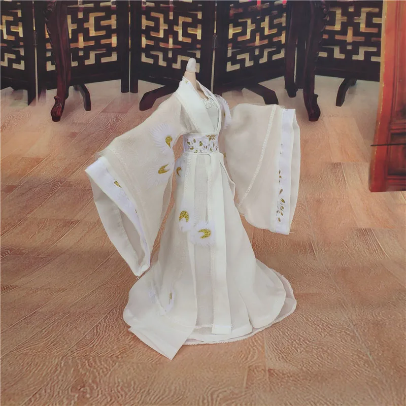 3 Allaosify 1/6 костюм в китайском стиле Одежда BJD купить одежду BJD и дать$6 парик гарантия качества - Цвет: 3