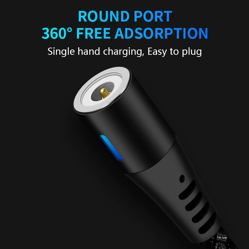 Магнитный кабель USB C кабель для быстрой зарядки Магнит Micro USB зарядное устройство для Xiaomi Mi8 Mi9 samsung S9 S8 type C Быстрая зарядка