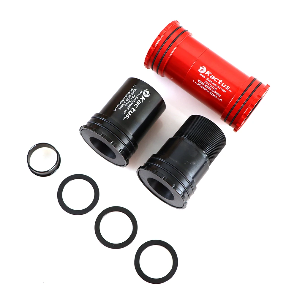 

KACTUS TECH PF4124LS Bicycle Cranksets Axis Bottom Brackets Pressfit Road Mountain Bike Parts BB86-BB89.5-BB92 22/24