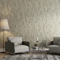 nordic retro light luxury bedroom living room wallpaper imitation bark pattern abstract stripe non woven diatom mud wall sticker