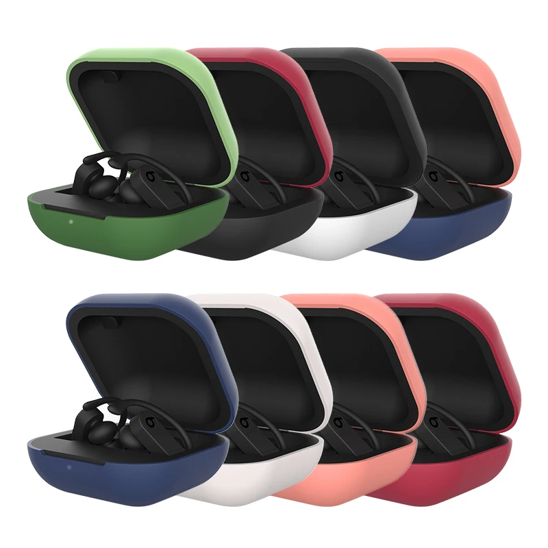 

Fone De Ouvido Sem Fio Cover Suitable For Beats Powerbeats Pro Sports Bluetooth Headset Silicone Case