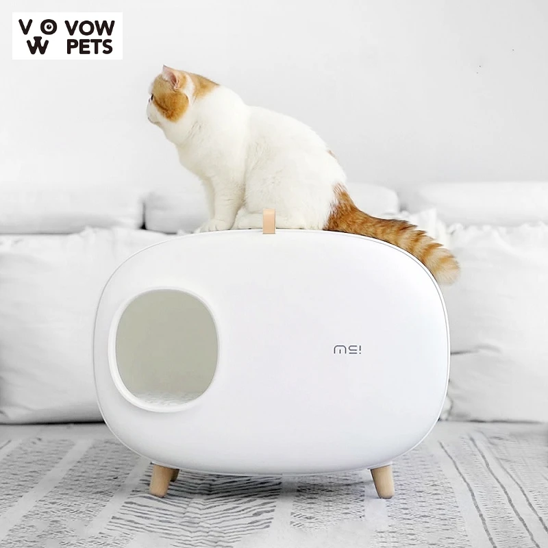 VOW Pets 2021 новый контейнер для кошачьего туалета полностью закрытый лоток поставка