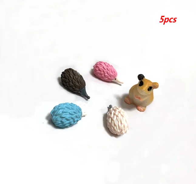 

Мини фигурки животных из смолы, 5 шт.