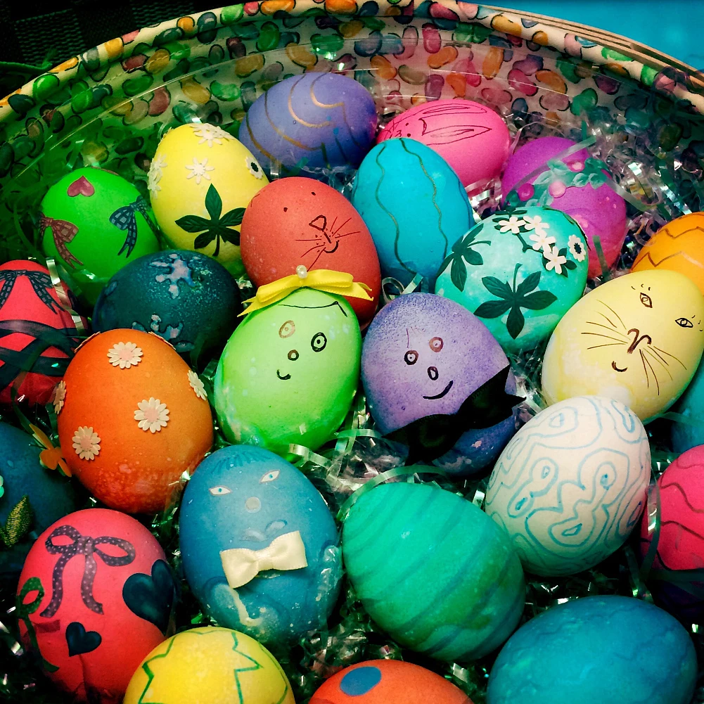 

20Pcs Hanging Decoration Solid Color Craft Stylish Ornaments Plastic DIY Painting Easter Eggs Home Supplies Gifts