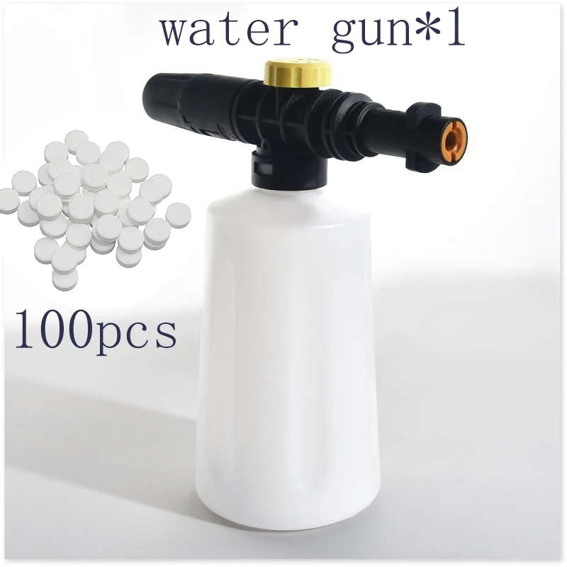 750 мл автомобильный водяной пистолет насадка для снежной пены бутылочка пушка
