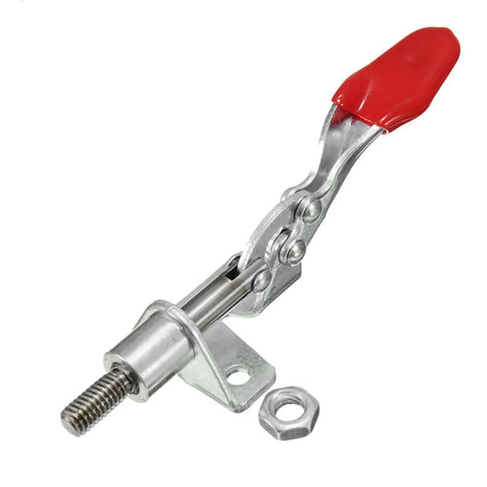 Красный рычажный Зажим 250 кг быстросъемный инструмент горизонтальные Зажимы