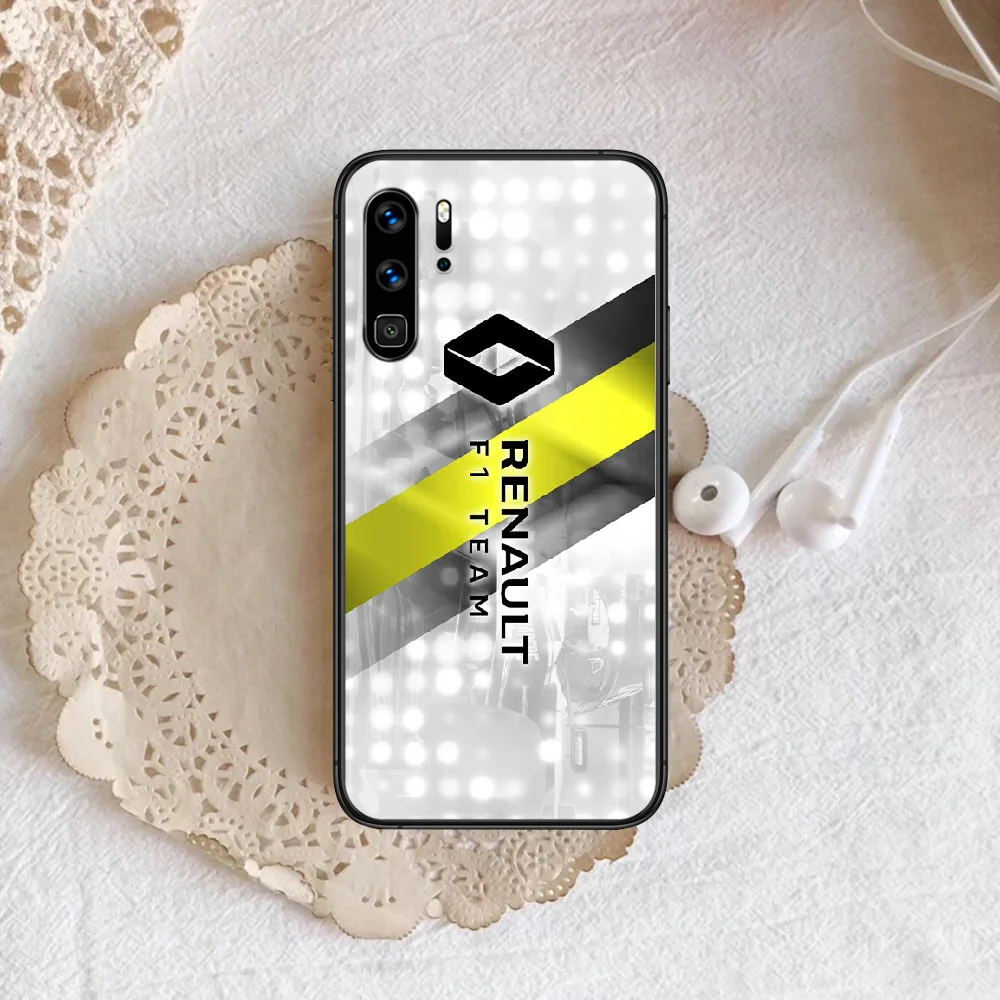 

Renaultes RS Car Logo Phone Case For Huawei P Mate 10 20 30 40 Pro Lite Smart 2019 2021 black Bumper Silicone Funda Pretty Coque
