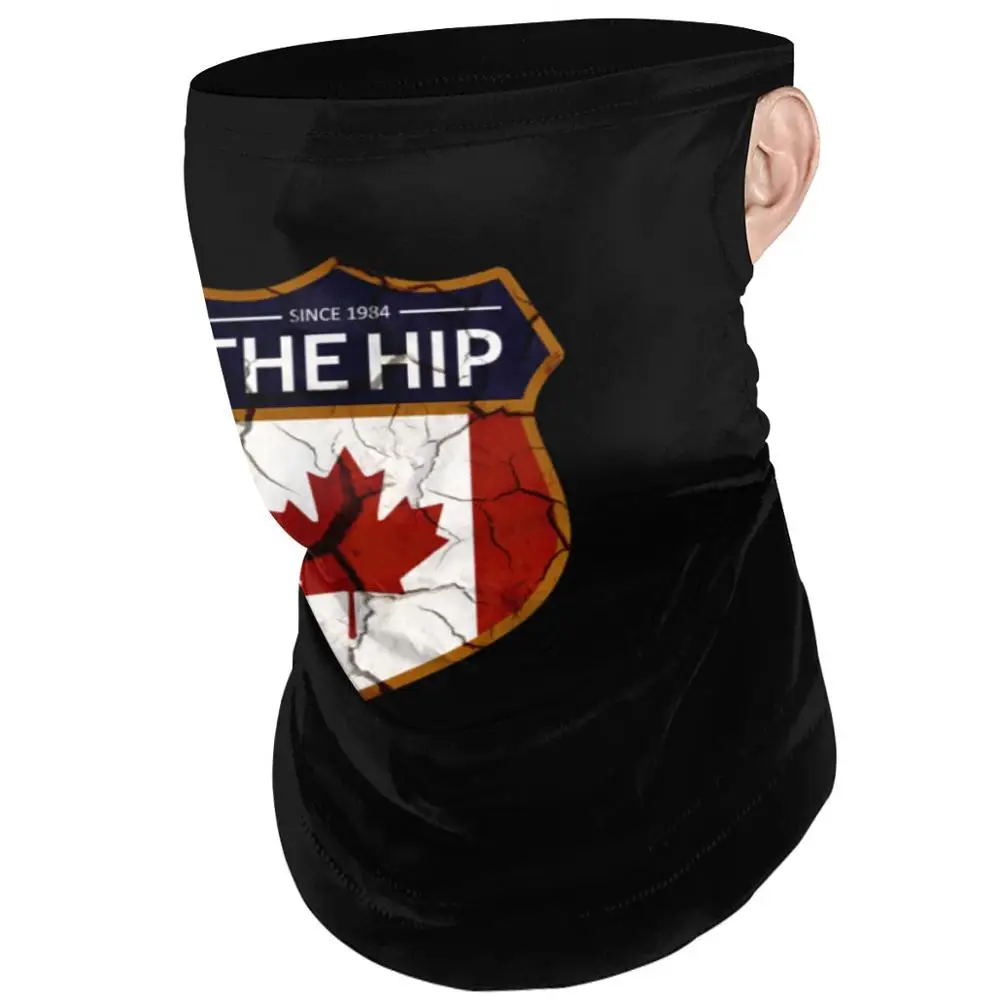 The HIP Tragically Canada Since 1984 bandanas bandana scarf DIY Outdoors Cycling face mask adult washable Headkerchief reusable |