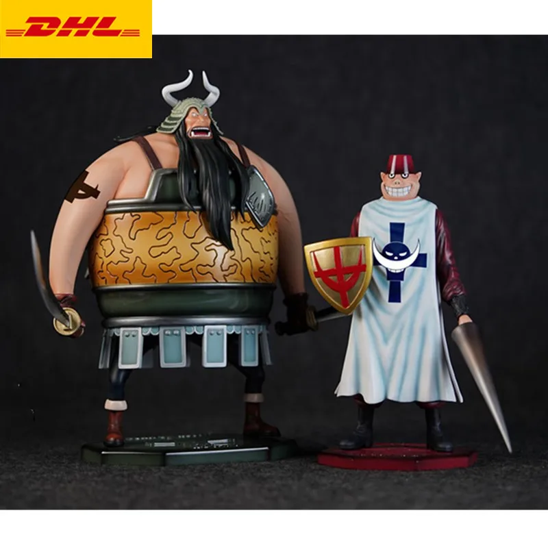 

13" GPS One Piece Statue Whitebeard Pirates Bust Atmos Full-Length Portrait Water Buffalo Original GK Action Figure Toy X2385