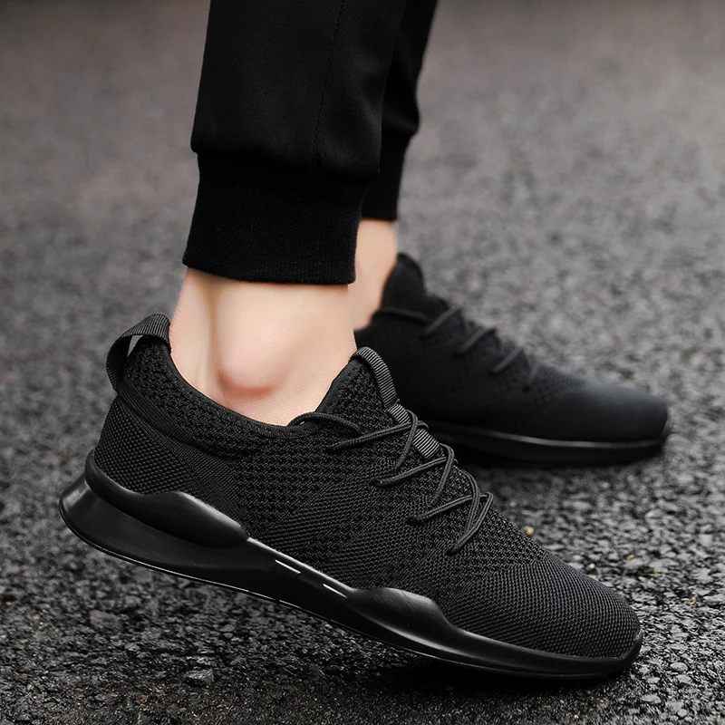 Spring And Summer Fashion Mens Casual Shoes Lace-Up Breathable Sneakers Trainers Zapatillas Hombre | Спорт и развлечения