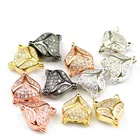 Подвески из меди с микрозакрепкой, 4 шт.