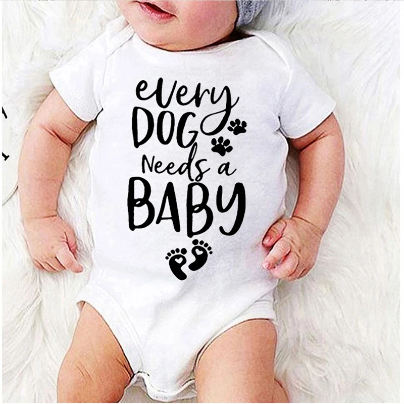 Infant Outfits Kids Summer Costume Baby Girls Clothes Winter Toddler Boy Rompers Letter Printed Short Sleeve Newborn Clothing |