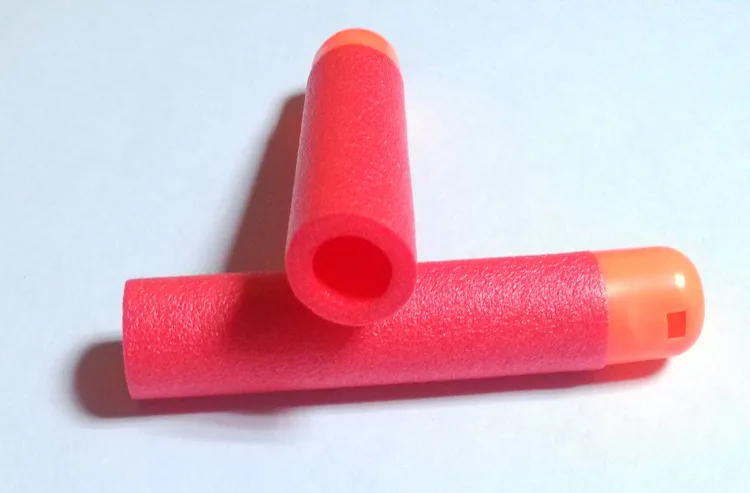 30 шт. 9 5x1 8 см кабулк красный цвет снайперская винтовка пули Дартс для Nerf Мега