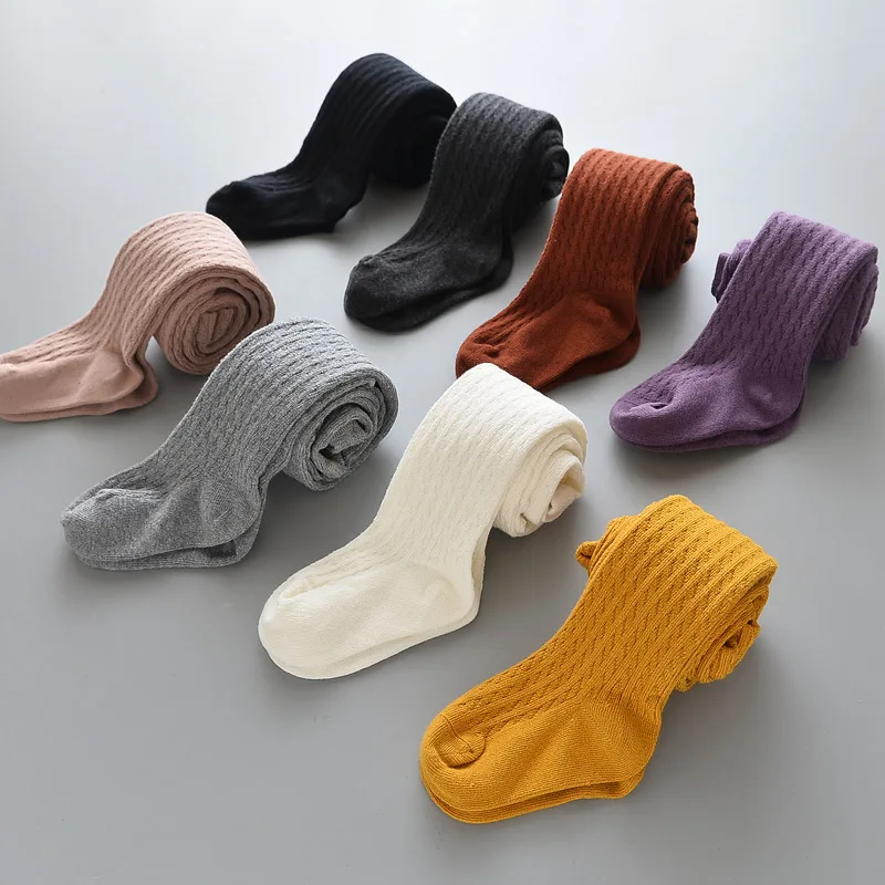 2020 г. Осень-зима новые детские комбинезоны Носки ярких цветов для девочек