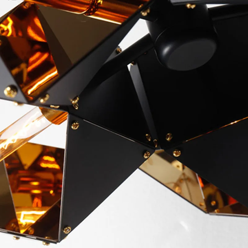 Kopen Loft Iron Cube Lampenkap Hanglamp Snoer Rechthoek Hanglamp Nordic Eetkamer Office Bar Keuken Armaturen Ontwerp Moderne