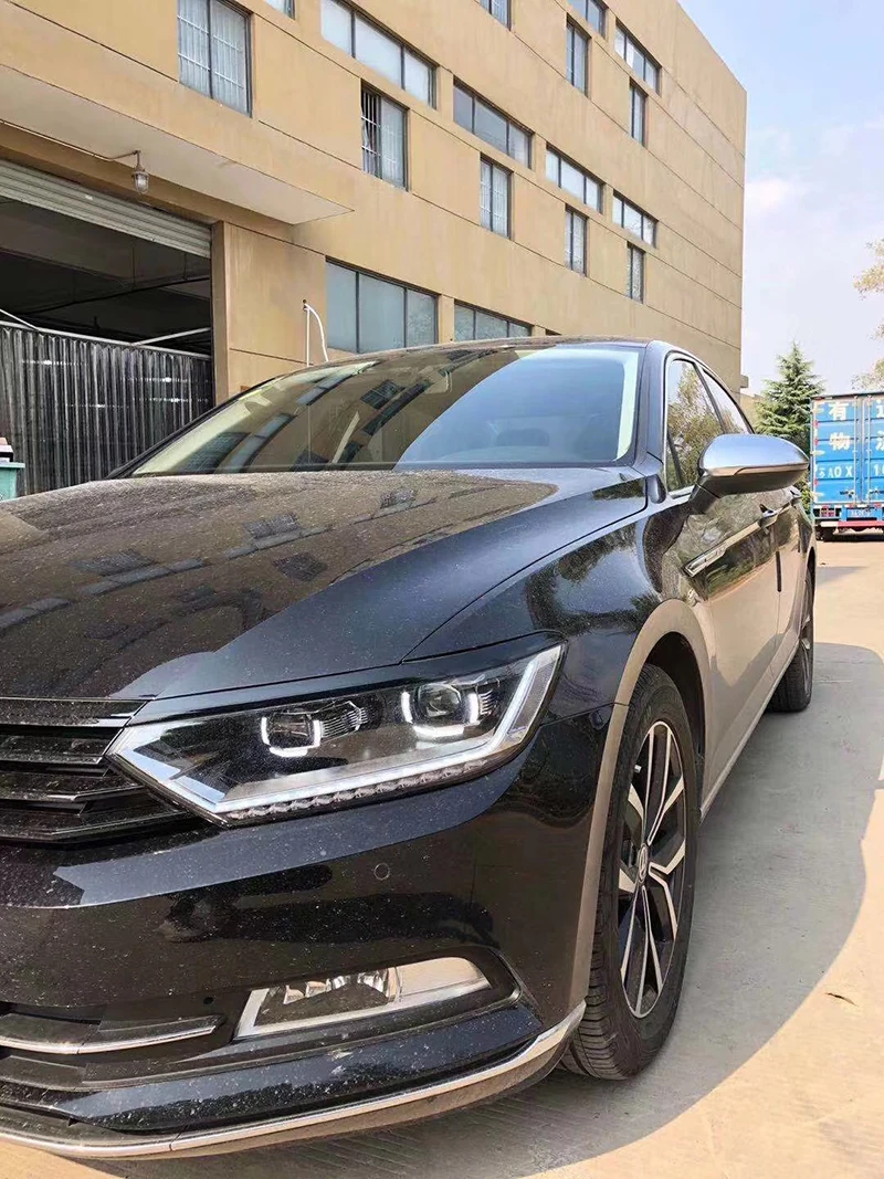 Для Volkswagen Passat B8 матовый хром вариант 2018 2019 боковое крыло зеркальные крышки