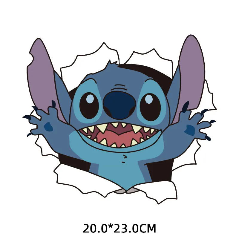 

Cartoon Anime Iron On Patch For Clothing Thermo-Adhesive Patches Ironing Stickers Applications Cute Animals For USA Game Heros