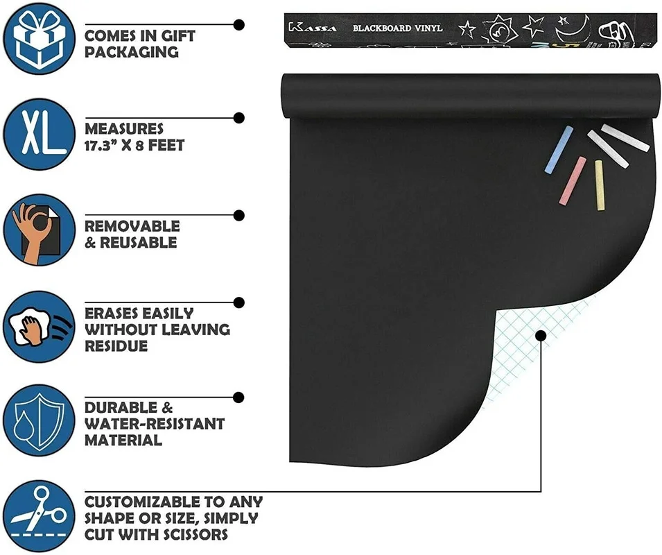 Клейкая самоклеящаяся бумага для рисования большой виниловый стикер клейкая |