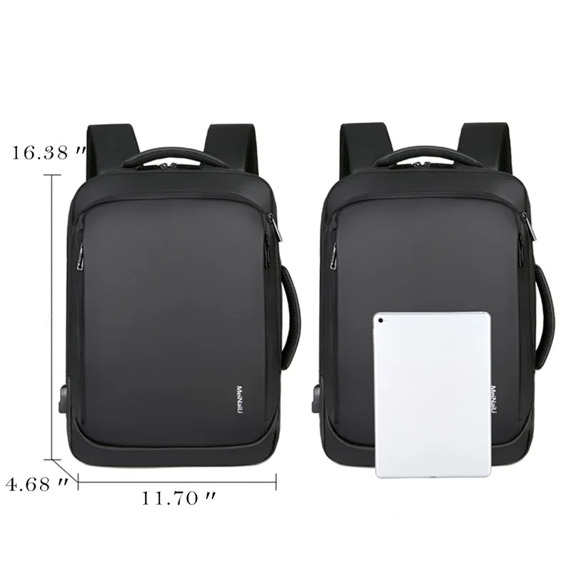 WENYUJH компьютер ноутбук Mochila мужской школьный рюкзак с usb зарядным портом Противоугонная дорожная сумка мужской бизнес рюкзак для ноутбука