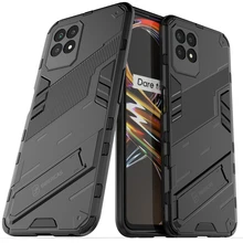 Phone Holder Case For Oppo Realme 8i Case Bumper Hard Armor Full Cover For Realme 8i Case For Realme 8i 7 8 Pro Q3Pro GT Neo2 2T