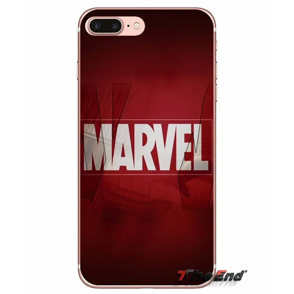 Для Samsung Galaxy J1 J2 J3 J5 J7 A3 A5 A7 2015 2016 2017 J330 J530 J730 Marvel Comics &quotмягкие прозрачные