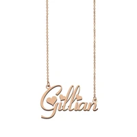 gillian name necklace custom name necklace for women girls best friends birthday wedding christmas mother days gift