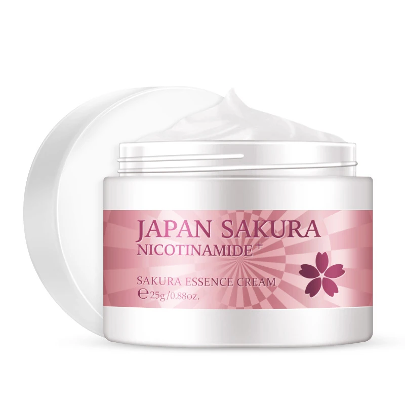 LAIKOU Japan Sakura Nicotinamide Essense улиточный крем для лица с гиалуроновой кислотой Витамин С