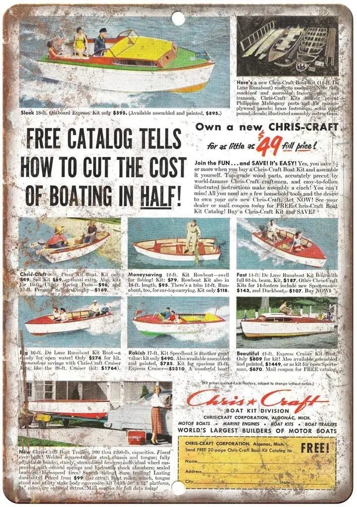 

JUCHen Metal Aluminum Sign Wall Decor Man Cave Bar Creepy Creeping Baby Doll Patent