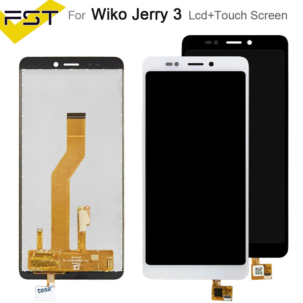 ЖК-дисплей для Wiko jerry / Jerry 2 3 4 кодирующий преобразователь сенсорного экрана в