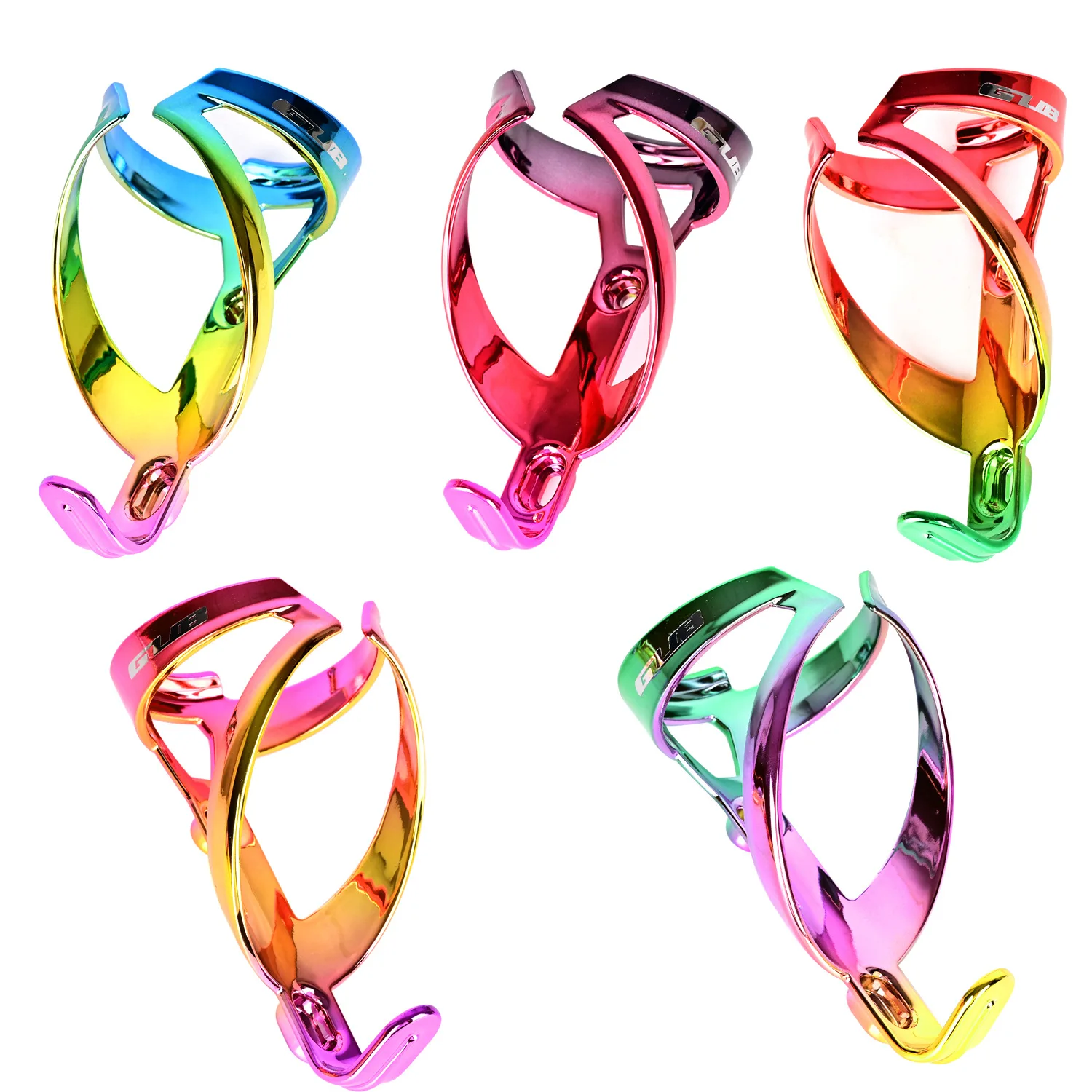 GUB цветной держатель для бутылки с водой вакуумным гальваническим покрытием 3