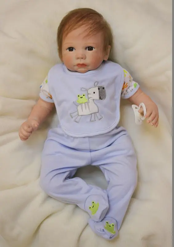 Кукла реборн мягкая виниловая силиконовая 20 дюймов|Куклы| |