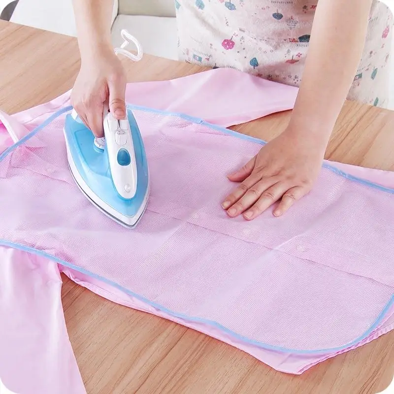 

Protective Insulation Ironing Board Cover Against Pressing Pad Ironing Cloth Guard Protective Press Mesh Random Colors