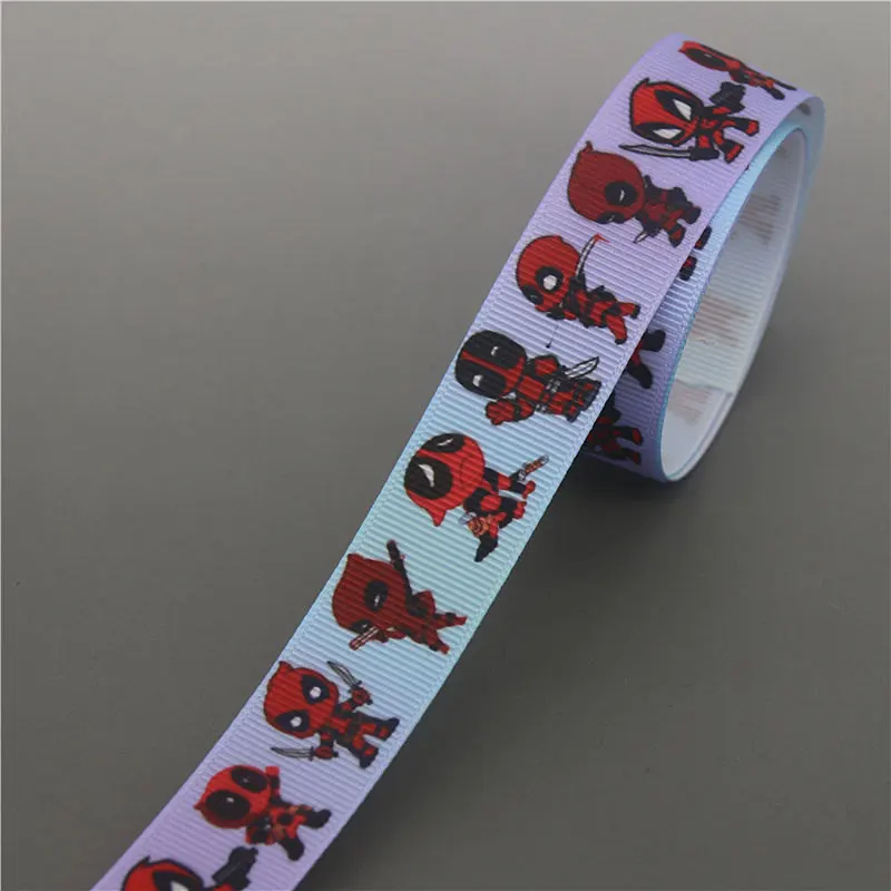 10150 DUWES 50 ярдов герой напечатанный Grosgrain ленточный аксессуар Hairbow головной убор украшение «сделай сам» оптом OEM D1158 - Цвет: 10150